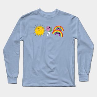 Sunshine, lollipops and rainbows Long Sleeve T-Shirt